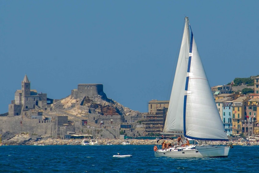 Picture 1 for Activity La Spezia: Full-Day Cinque Terre Sailing Tour