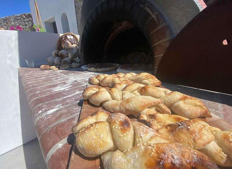 Picture 3 for Activity From Mykonos: Mykonian Farm Baking Class with Brunch