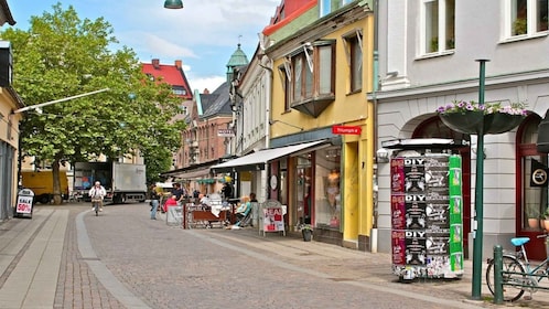 Vrolijke wandeltocht door Malmö voor koppels