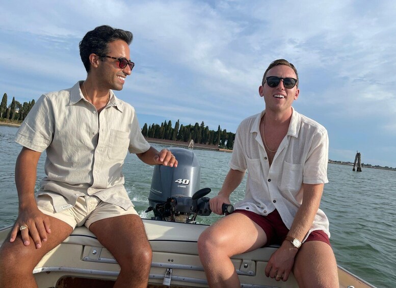 Picture 12 for Activity Venice: Private Sunset Lagoon Boat Ride with Aperitif