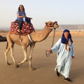 Agadir Sunset Camel Ride - Flamingo River BBQ & Couscous