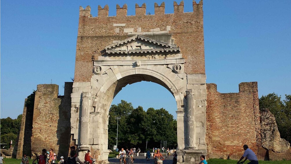 Picture 1 for Activity Rimini: 6-Hour Guided Roman E-Bike Tour & Marecchia Valley