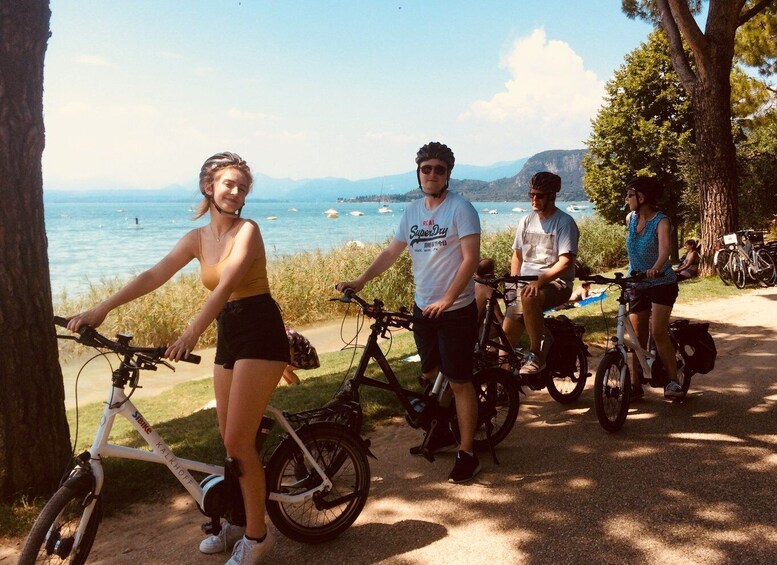 Picture 2 for Activity From Verona: Lake Garda E-Bike tour with lunch SELF GUIDED