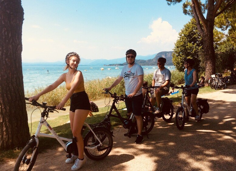 Picture 2 for Activity From Verona: Lake Garda E-Bike tour with lunch SELF GUIDED