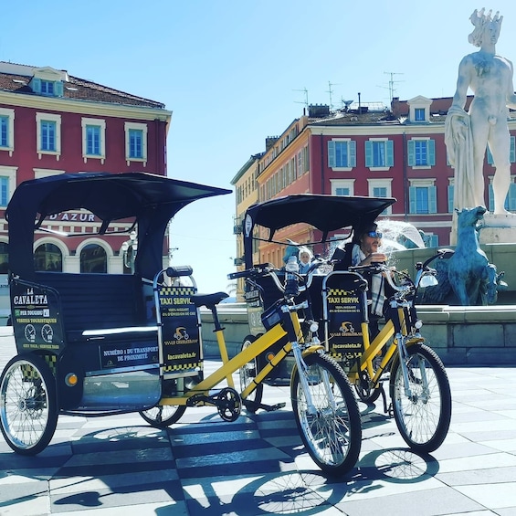 Picture 4 for Activity Nice: City Tour in electric taxi bike with local guide