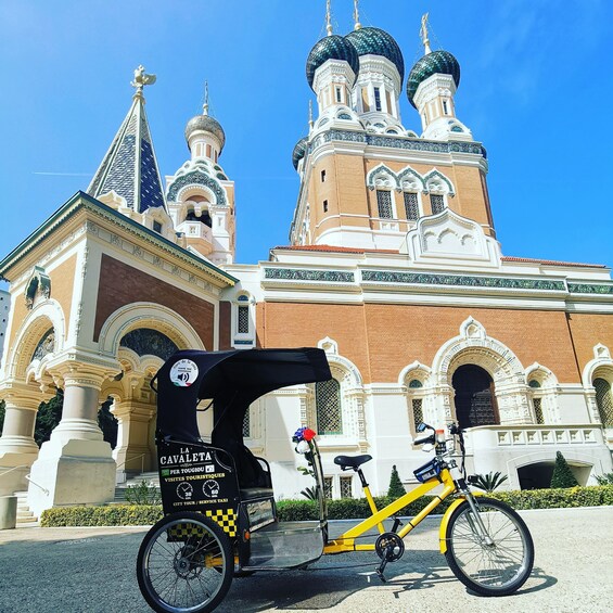 Picture 2 for Activity Nice: City Tour in electric taxi bike with local guide