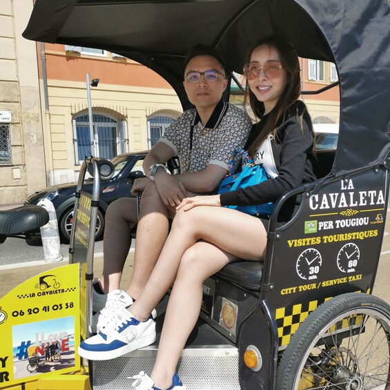 Picture 9 for Activity Nice: City Tour in electric taxi bike with local guide