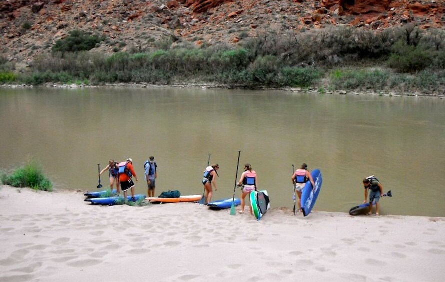 Picture 2 for Activity Stand-Up Paddleboard with small rapids on the Colorado.