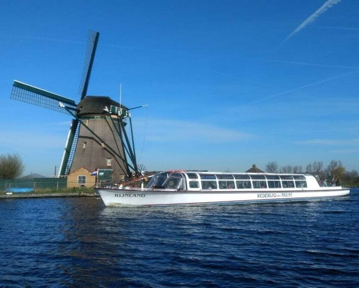 Picture 3 for Activity Leiden: Windmill and Countryside Cruise near Keukenhof