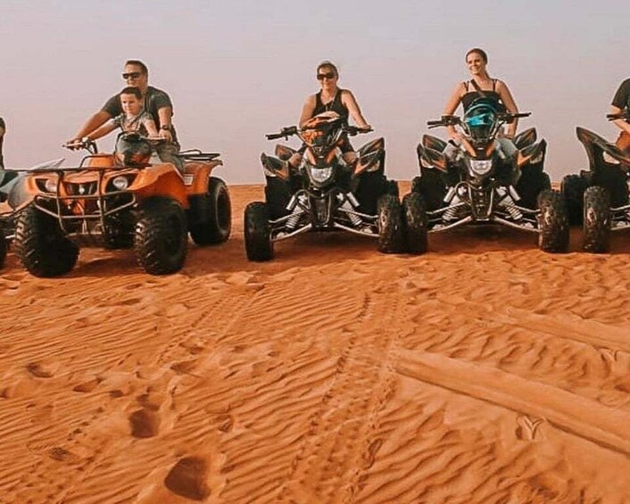 Sharjah: Four-Wheeling in Sahara Sand Dunes