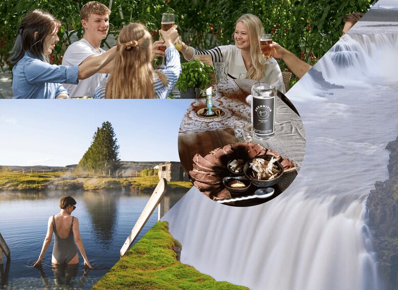 Reykjavík: Golden Circle & Food Tasting with Secret Lagoon