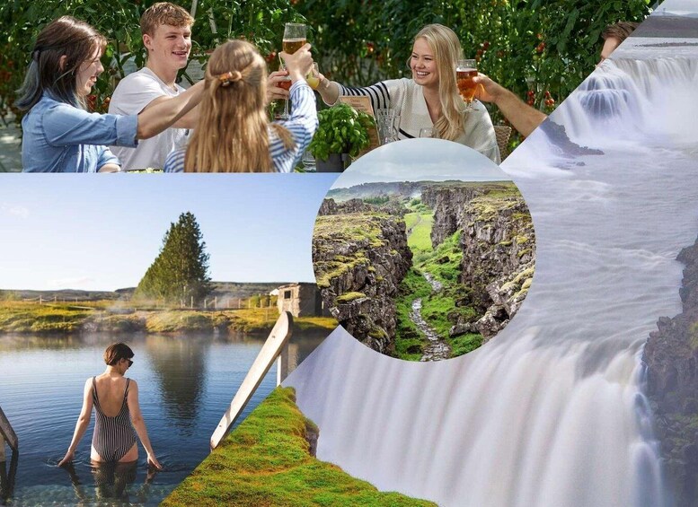 Reykjavík: Golden Circle, Secret Lagoon, & Friðheimar Tour