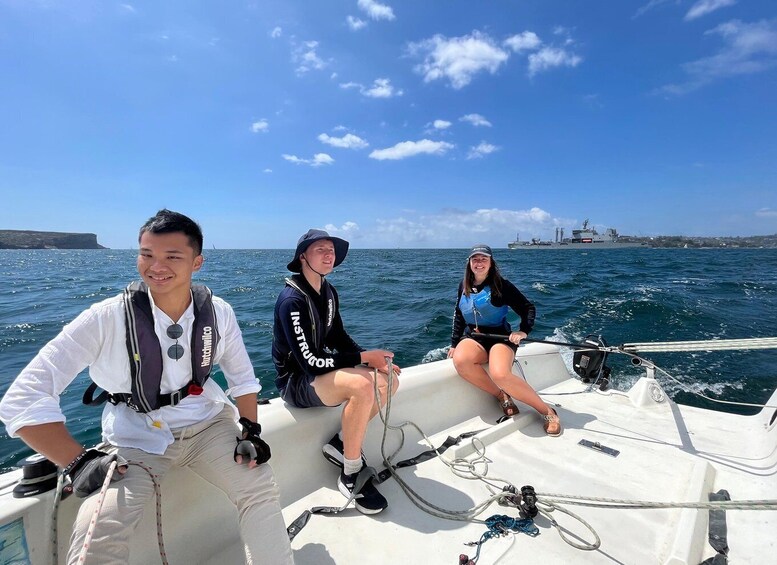 Picture 3 for Activity From Manly: Sydney Harbour Hands-On Taster Yacht Cruise