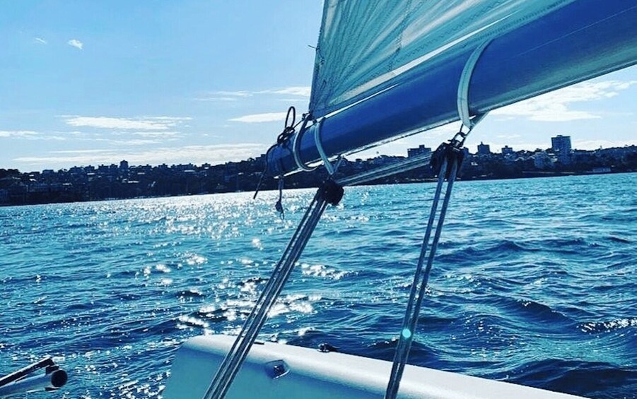 Picture 2 for Activity From Manly: Sydney Harbour Hands-On Taster Yacht Cruise