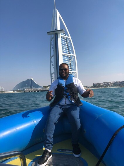 Picture 18 for Activity Dubai: Guided Speedboat Sightseeing Tour