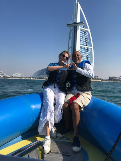 Dubai: Sightseeing Speedboat Tour