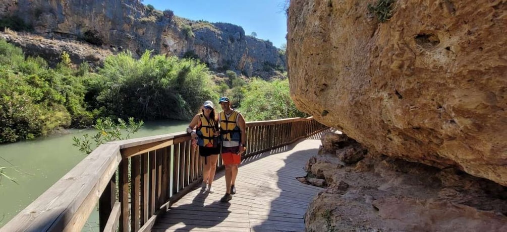 Picture 6 for Activity Murcia: Cañón Almadenes Rafting Day Trip & Monigotes Caves