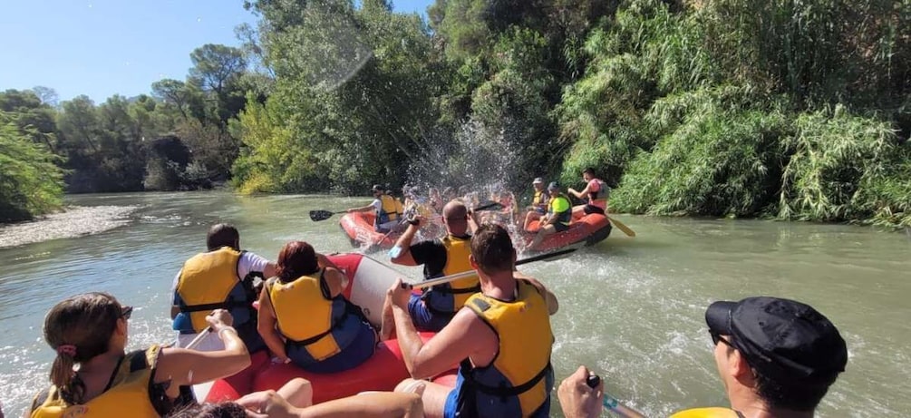 Picture 7 for Activity Murcia: Cañón Almadenes Rafting Day Trip & Monigotes Caves
