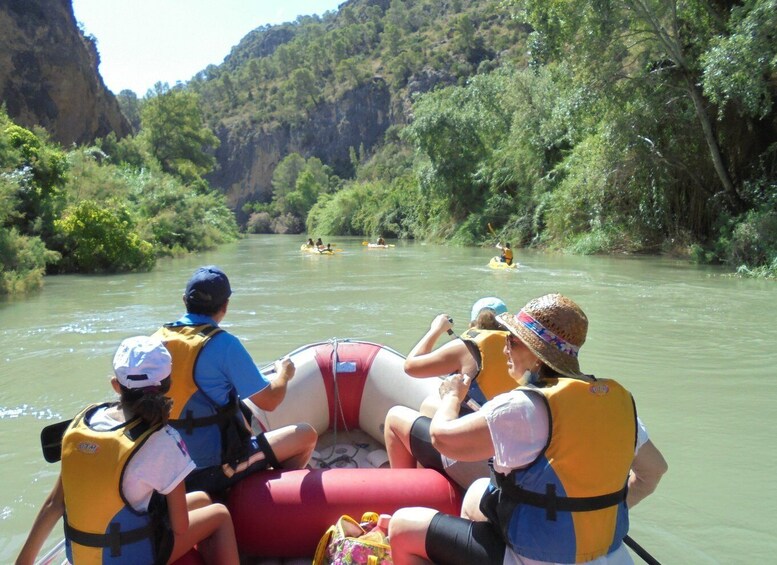 Calasparra: Almadenes Rafting Day Trip & Visit Two Caves