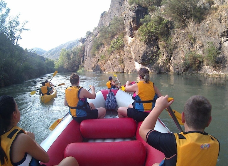 Picture 2 for Activity Murcia: Almadenes Rafting Day Trip & Monigotes Caves