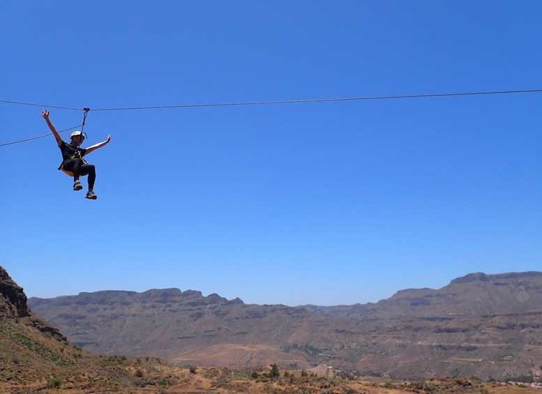 Picture 7 for Activity Gran Canaria: Zipline and Mountaineering Tour