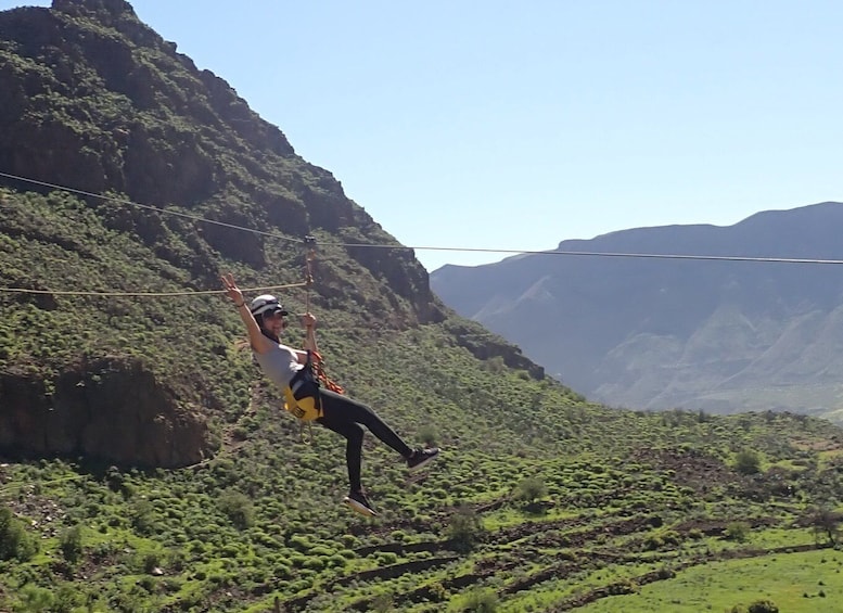 Picture 1 for Activity Gran Canaria: Zipline and Mountaineering Tour