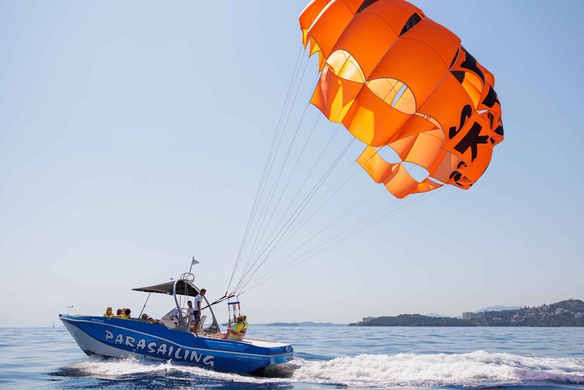 Picture 1 for Activity Corfu: Parasailing Adventure Near Corfu Town