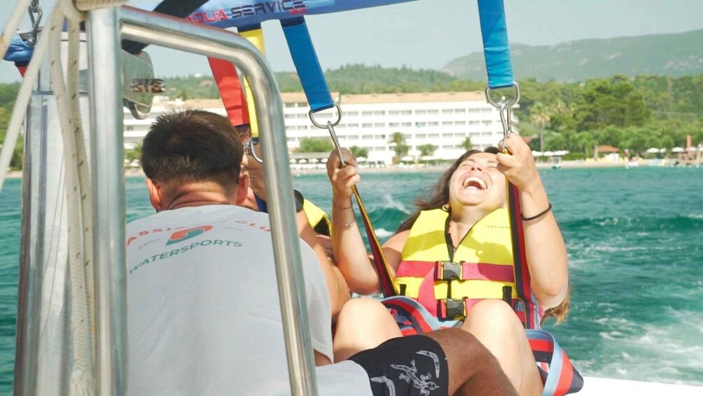 Picture 6 for Activity Corfu: Parasailing Adventure Near Corfu Town