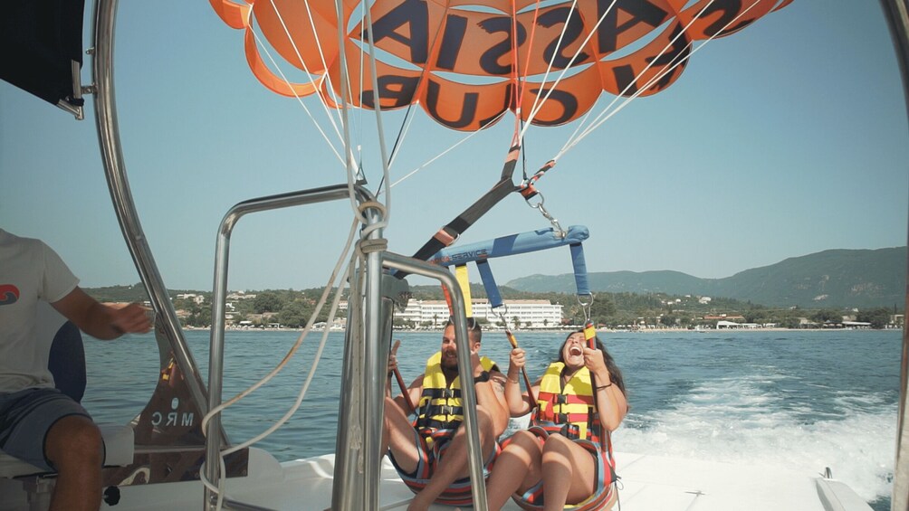 Picture 2 for Activity Corfu: Parasailing Adventure Near Corfu Town