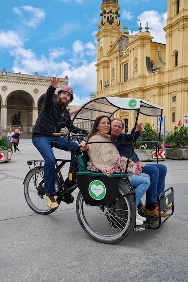 Picture 2 for Activity Munich: Old Town and English Garden Rickshaw Tour