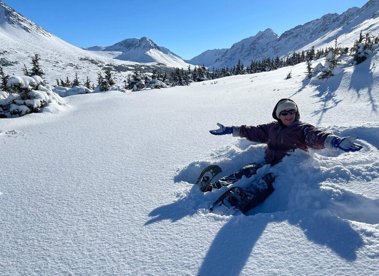 Picture 1 for Activity From Anchorage: Glen Alps Beginner's Snowshoeing Adventure