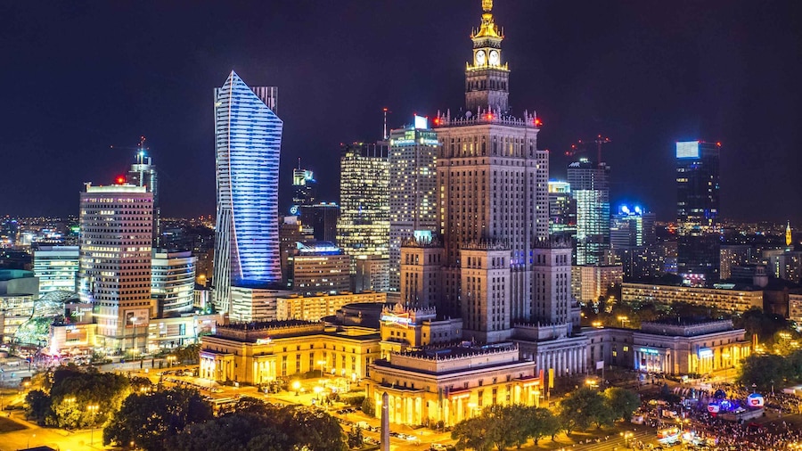 Warsaw: Palace of Culture and Science Tour with Terrace