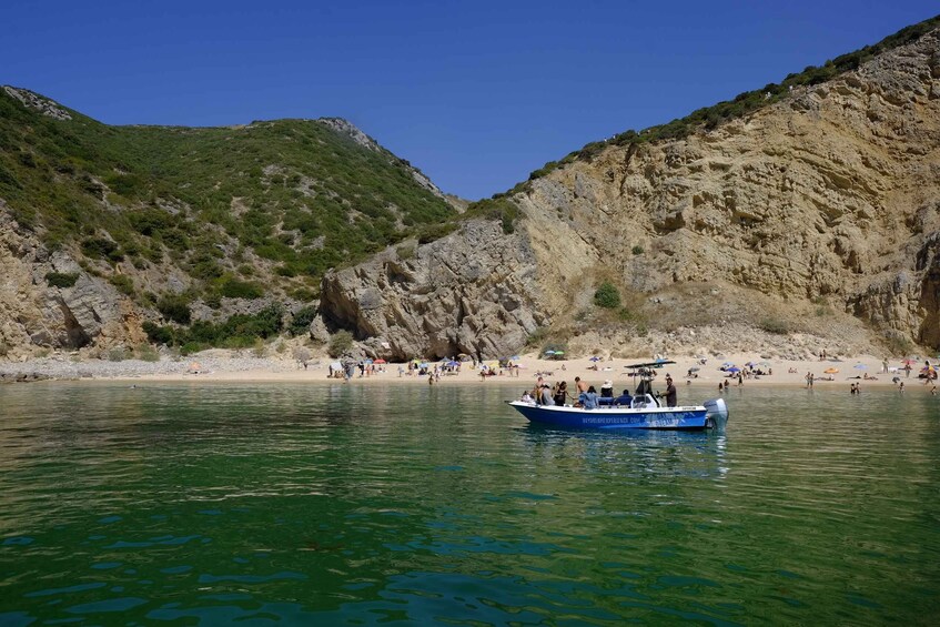 Picture 2 for Activity Sesimbra: Ribeiro do Cavalo Beach Taxi Boat