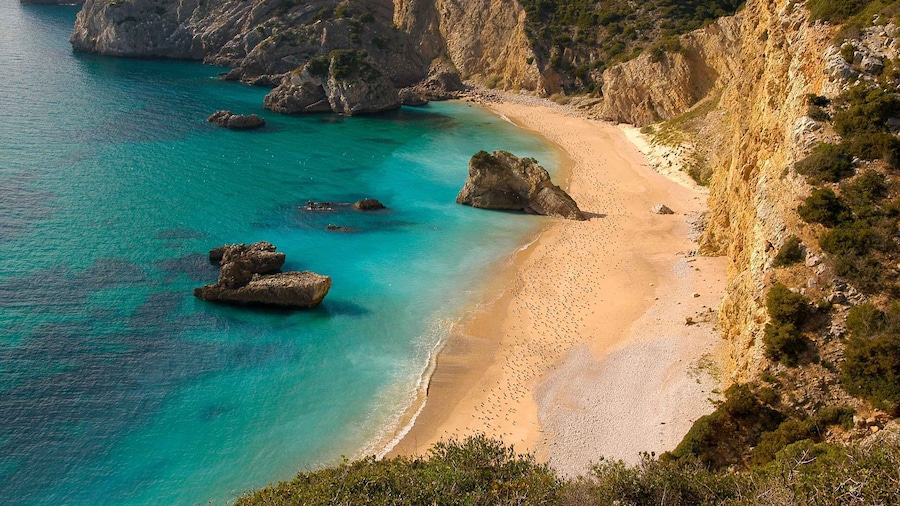 Sesimbra: Ribeiro do Cavalo Beach Taxi Boat
