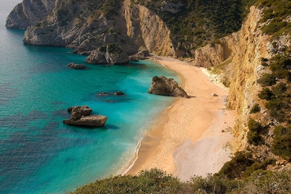 Sesimbra: taxi en la playa de Ribeiro do Cavalo