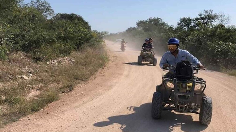 Picture 1 for Activity From Progreso: ATV Ghost Town Excursion & Beach Club Access