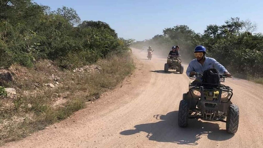 Picture 2 for Activity From Progreso: ATV Ghost Town Excursion & Beach Club Access