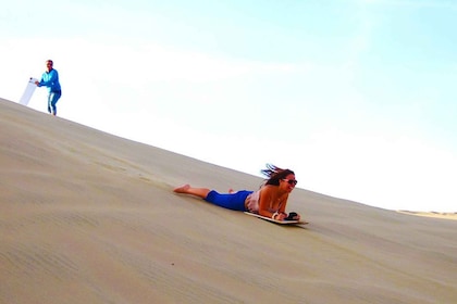 Desde Ica: excursión a la laguna de Huacachina y al desierto con sandboard