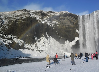 Vanuit Reykjavik: Privé dagtocht zuidkust & gletsjerwandeling