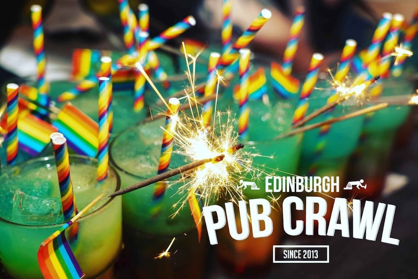 Picture 1 for Activity Edinburgh: Pub Crawl 7 Bars with 6 Free Shots