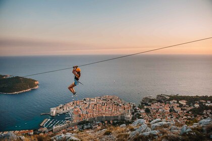 Dubrovnik: Krouvi: Panorama Zipline Tour