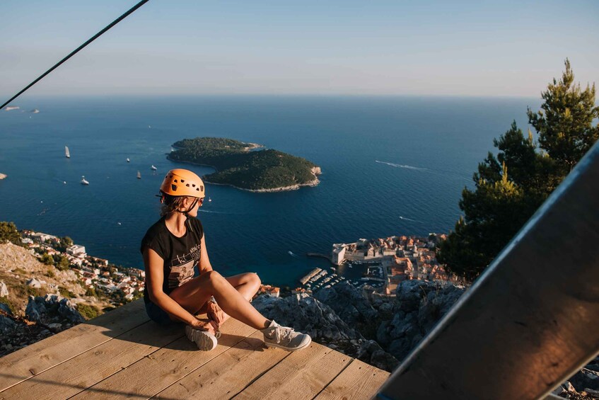 Picture 4 for Activity Dubrovnik: Panorama Zipline Tour