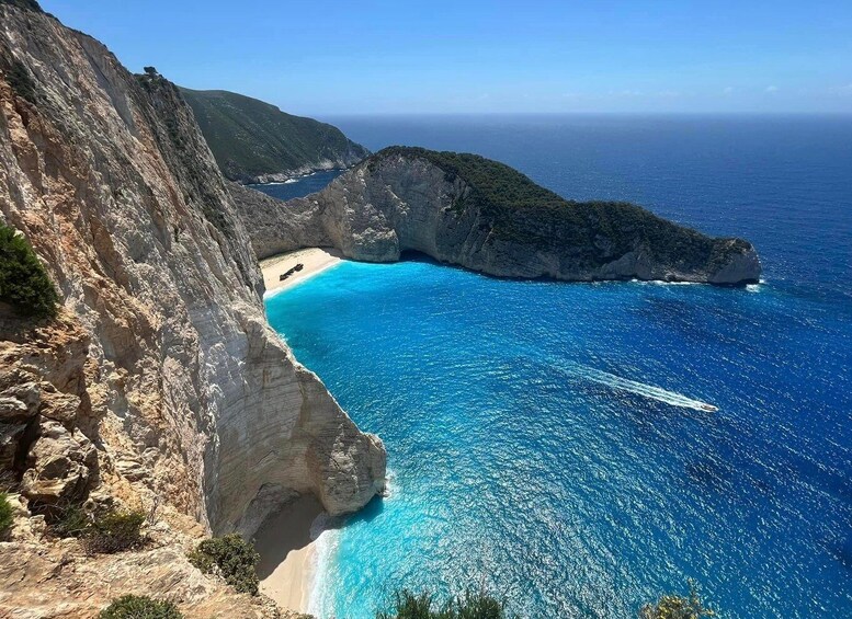 Picture 3 for Activity Zakynthos: Shipwreck, Blue Caves & Xigia Beach Cruise