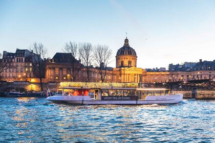 Parijs: riviercruise in de avond met muziek