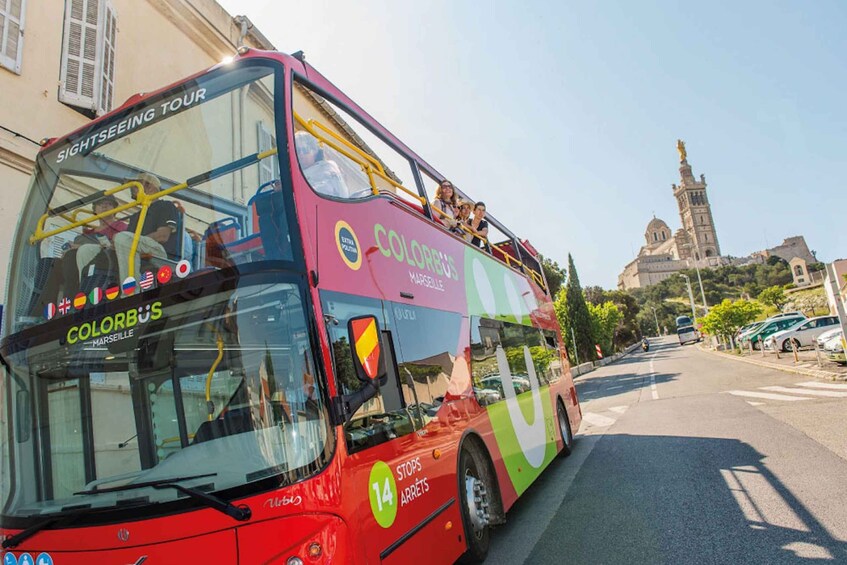 Picture 1 for Activity Marseille: Hop-On Hop-Off Bus Tour & Panier Walking Tour