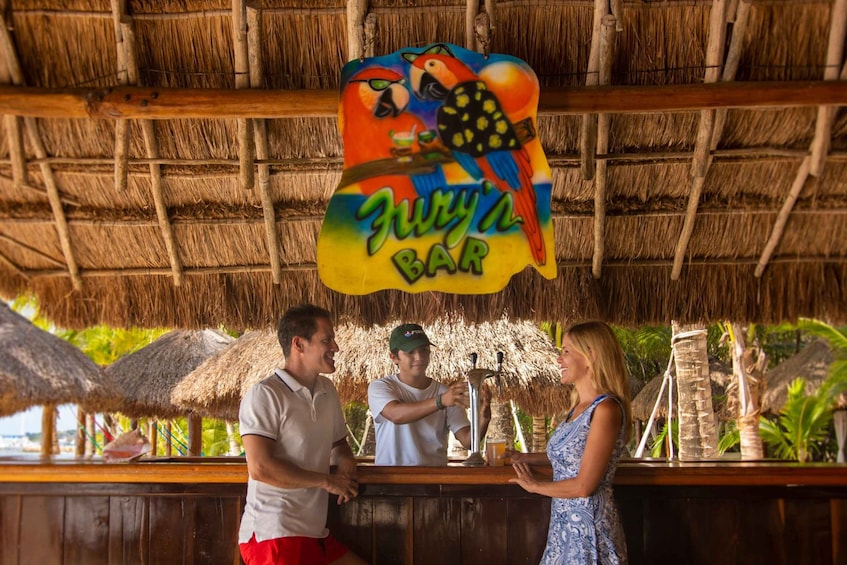Picture 8 for Activity Cozumel: El Cielo, Palancar Reef, and Beach Party with Food