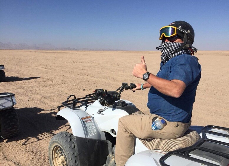 Picture 12 for Activity Hurghada: Sunset ATV Quad Tour with Dinner and Show