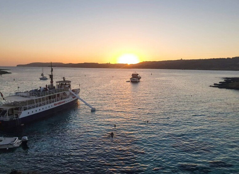 Picture 1 for Activity Malta: Sunset Cruise to the Blue Lagoon