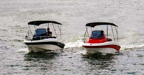 Como: Personlig utleie av motorbåt ved Comosjøen