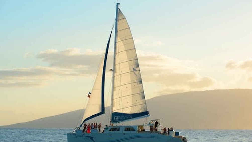 Picture 4 for Activity Maui: Lahaina Catamaran Sunset Sail with Appetizers